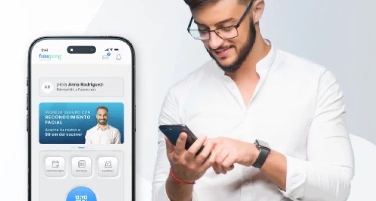 FA_Home App – servicios hombre explorando las funcionallidades de la Plataforma para la administración de edificios